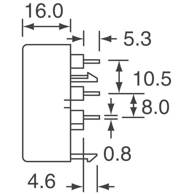PT-3534FPQ Mallory Sonalert Products Inc.  Alarms Buzzers and Sirens